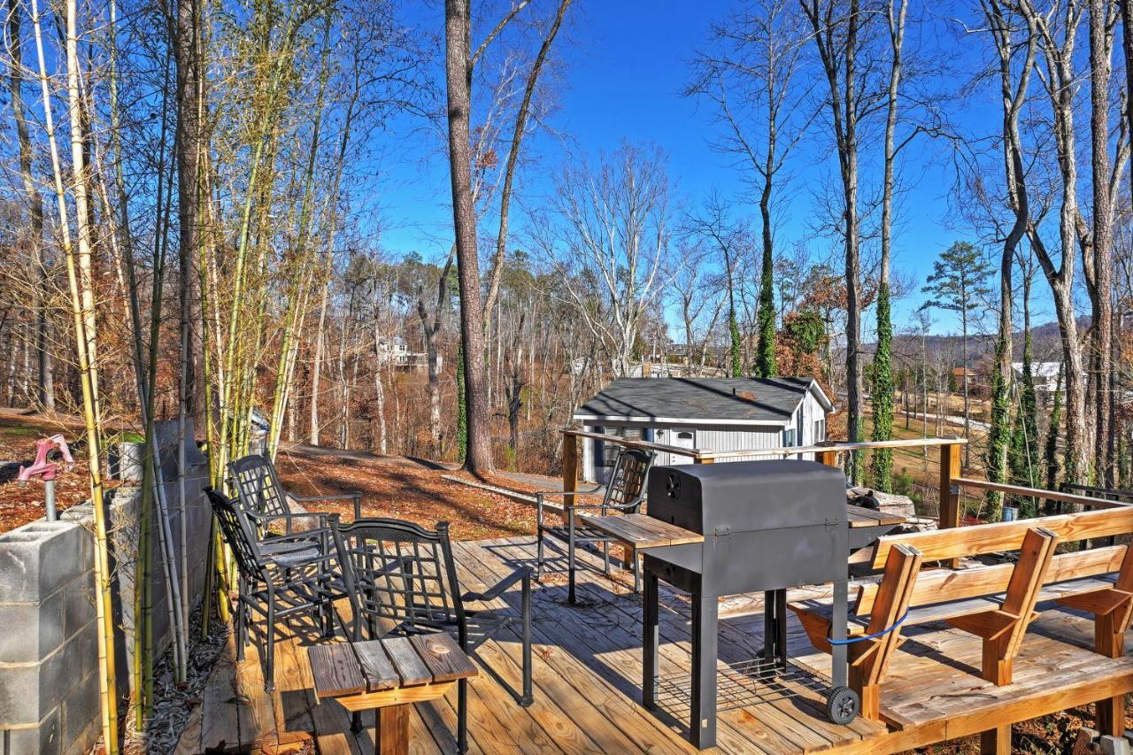 Paradise Cove Cabin With Boathouse And Dock Guntersville Exteriör bild